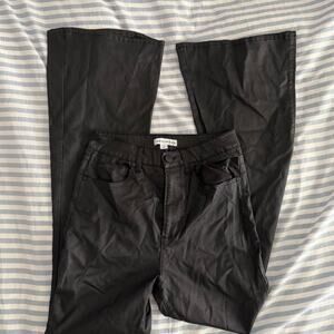 Black flare jeans size 29
